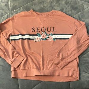 H&M Pink Sweatshirt
